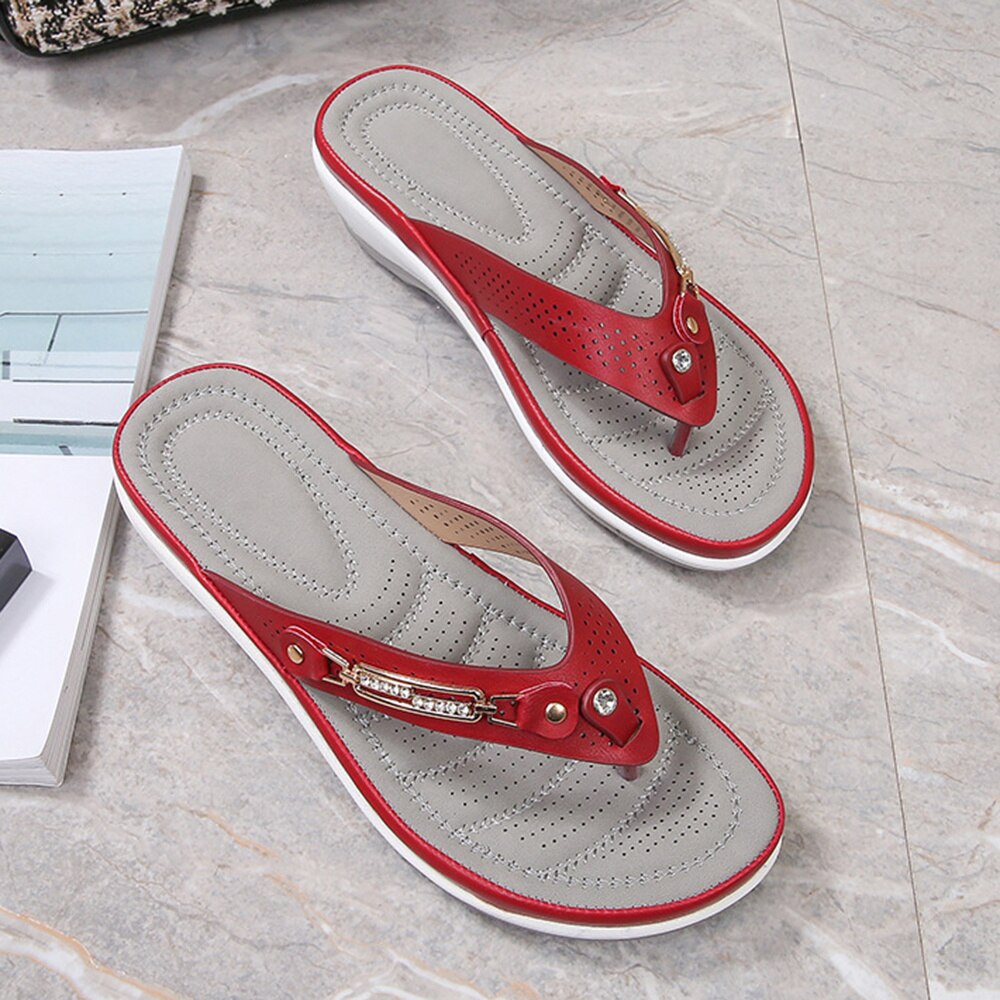Veldona | Women’s Arch Support Leather Sandals