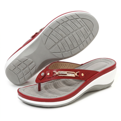 Veldona | Women’s Arch Support Leather Sandals